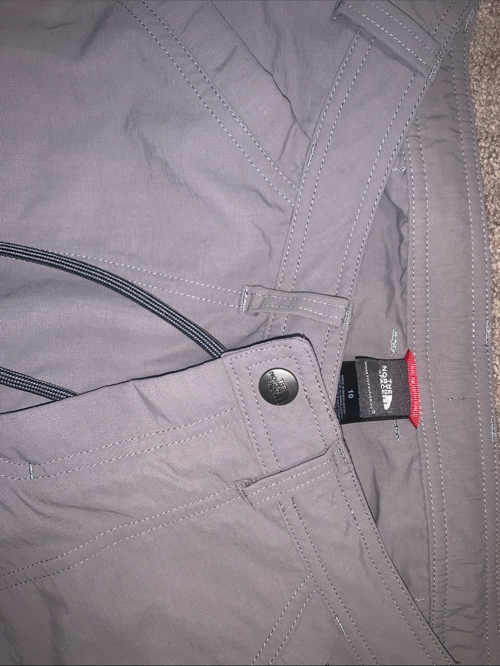 The North Face Light Gray Outdoor Pants